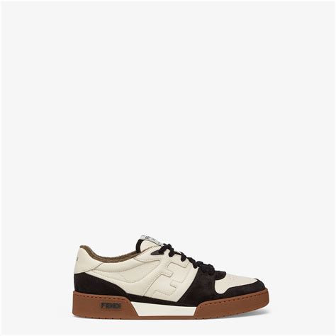 fendi match low tops in black suede|Fendi Match .